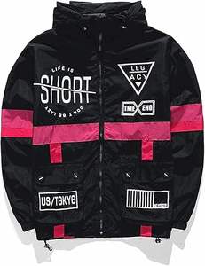 Chaqueta Deportiva de Lujo para Hombre al por Mayor, Personalizada, Impermeable, con Cierre, para Correr al Aire Libre, Diseño Largo y Delgado - Product Image 4