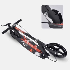 Steel Kick Foot Adult Kid City Scooter <span class=keywords><strong>Dos</strong></span> <span class=keywords><strong>ruedas</strong></span> Rueda <span class=keywords><strong>de</strong></span> movilidad plegable para niños Monopatín - Product Image 6
