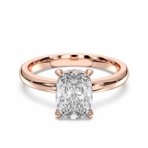 E-F เพชร2.16กะรัต/VVS-VS เพชรเม็ดกลมเพชรโมอิสซาไนท์สำหรับผู้หญิงแหวนสลักชื่อโซลิแทร์ผลิตด้วยเงิน - Product Image 3