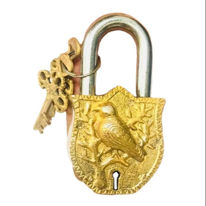 Cadenas intelligent en laiton massif antique de tous les modèles - Product Image 1