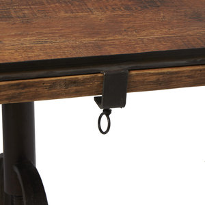 <b>Adjustable</b> Height Solid Wood Computer <b>Desk</b> DESK2-0044 Pierrepont Rectangular Writing <b>Office</b> <b>Desk</b> - Product Image 4