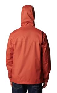 แจ็กเก็ตกันลมสำหรับกีฬากลางแจ้งของผู้ชายโลโก้แบบกำหนดเองผ้าไนลอนโพลีเอสเตอร์ขนาดใหญ่มีฮู้ดตกแต่งพิมพ์ลาย - Product Image 2