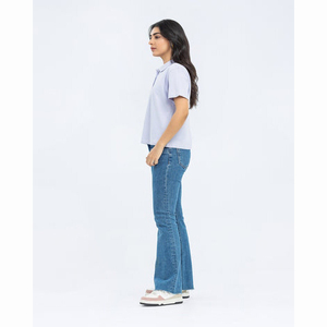 Marque privée Femme Oversized pour Polo Confortable Tricoté Respirant Style Décontracté - Product Image 3