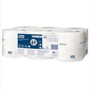 Papier toilette pour Tork SmartOne, 2 plis, blanc, 1 150 feuilles/rouleau, 6 rouleaux/paquet - Product Image 2