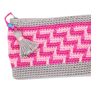 Bolsos de mano de mujer de ganchillo tejidos de algodón hechos a mano simples bolsos de playa de ganchillo vintage precio bajo al por mayor - Product Image 6