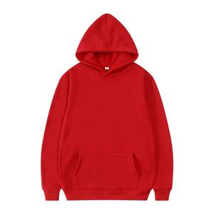 เสื้อมีฮู้ดสำหรับผู้ชายเสื้อสเวตเชิ้ตมีฮู้ดสไตล์ลำลองสีพื้นวัสดุระบายอากาศปรับแต่งโลโก้ของคุณเอง - Product Image 5