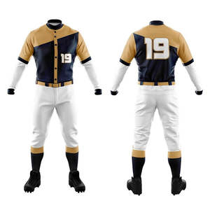 Ropa de equipo de alta calidad, uniforme de béisbol, ropa deportiva a precio mayorista - Product Image 5