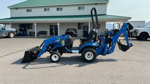 VENTES pour _ _ Ls Tracteur de tondeuse à gazon avec chargeur frontal et pelleteuse Mini tracteur Tracteur de tondeuse à gazon avec pelle rétrocaveuse - Product Image 6