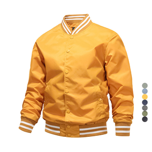 แจ็กเก็ตบอมเบอร์สำหรับผู้ชายและผู้หญิงแจ็กเก็ตบอมเบอร์เบสบอลสำหรับฤดูหนาว - Product Image 3