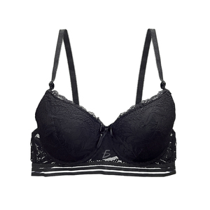 Reggiseno Push-Up Senza Ferretto con Spalline Regolabili e Chiusura a Gancio, Comodo e Traspirante in Cotone e Poliammide, Imbottito e Senza Ferretto - Product Image 4