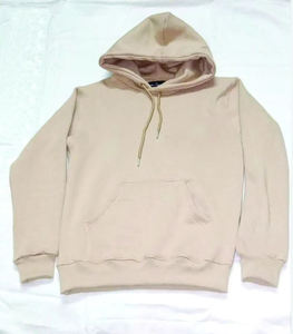 Sudadera con Capucha Bordada Personalizada Estilo Urbano para Hombre, Corte Regular, Lisa, al por Mayor, para Invierno, Impermeable y Transpirable - Product Image 5