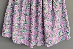 Falda Formal Larga hasta el Suelo con Estampado Floral de Algodón Hecha a Mano para Mujer, Talla Grande, Natural, Transpirable, Estilo Jaipur, Verano - Product Image 3