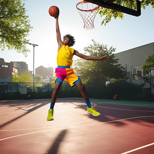 Pantalones cortos atléticos personalizados para hombres y mujeres, malla transpirable de satén, patrón de impresión de logotipo opcional informal disponible, ajuste holgado, ajuste holgado - Product Image 4