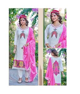 Kurti Jekart Hecho a Mano al por Mayor con Diseño Étnico Moderno para Mujer, de Secado Rápido, para Fiestas, a Precio de Exportación - Product Image 1