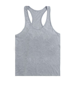 Débardeur côtelé en coton pour hommes Gilet de gymnastique pour musculation et fitness Débardeur extensible de fitness - Product Image 4