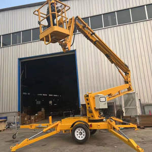 Hot Sale Towable Boom <b>Lift</b> Trailer Mounted Articulating Cherry Picker Aerial Work Platform <b>Man</b> <b>Lift</b> 10m-20m Height Cheap price - Product Image 5