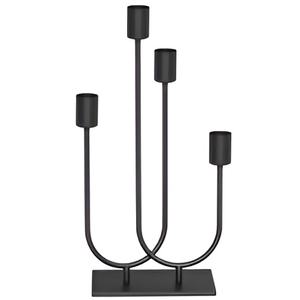 Candelabros Vintage de múltiples brazos, hermosos candelabros de cristal, nuevo diseño, candelabros de Metal para decoración de bodas y eventos 2024 - Product Image 2