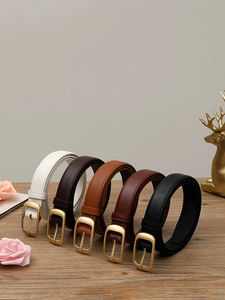 เข็มขัดหนังวัวแท้ หัวเข็มขัดเหล็ก  ขนาด 35 มม.  สำหรับผู้ชาย  แบบทางการ  รับทำโลโก้และสีตามสั่ง - Product Image 2