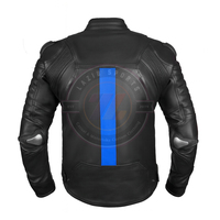 Veste de moto en cuir de vache véritable pour motards Cafe Racers Veste de sécurité pour la conduite avec protections CE