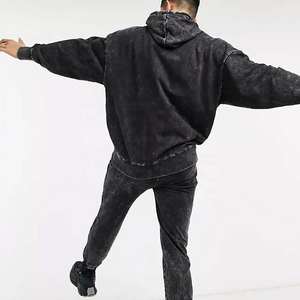 เสื้อฮู้ดผ้าเฟรนช์เทอร์รี่สำหรับผู้ชายโอเวอร์ไซส์ซัก3D พิมพ์ลายกรดมี6XL ไซส์2025 - Product Image 3