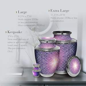 Souvenir en aluminium de conception classique de haute qualité meilleur souvenir en métal de vente pour les cendres humaines - Product Image 3