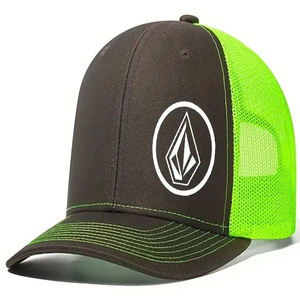 Gorro Trucker de Gamuza de 5 Paneles de Alta Calidad con Bordado Personalizado, Estilo Hip Hop, Ajustable, con Malla, para Exteriores - Product Image 6