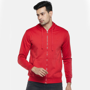 Personalizado Todo en color Cualquier logotipo Oem Odm Rts Venta al por mayor Peso pesado Cremallera Sudadera con capucha Bolsillo frontal - Product Image 3