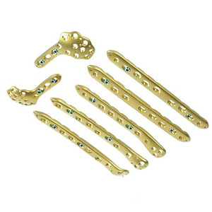 Instrument chirurgical orthopédique verrouillage manuel radius distal dorsal tête de plaque en L 3 trous implants en titane 316LVM en acier inoxydable - Product Image 3