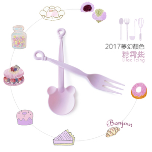 ช้อนพลาสติกขนาดเล็กปรับแต่งได้อุปกรณ์ตกแต่งงานปาร์ตี้วันเกิด - Product Image 1