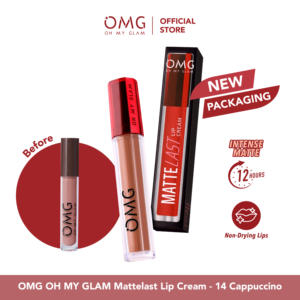 OEM/ODM OMG OH MY GLAM Mattelast Lip Cream Shell Dreamy Bumble Scarlett Latte espresso Luxe Blossom Rose Berry 2,9G - Product Image 5