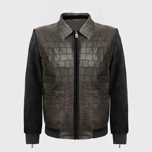 Chaquetas de cuero genuino vintage clásico: una durabilidad básica de moda clásica atemporal elegancia elegante moda mate brillante - Product Image 1
