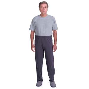 Pantalones de Rehabilitación Postoperatoria Morbidezza 9038 Grises con Cierre de Cremallera en Ambos Lados, Talla XS - Product Image 3