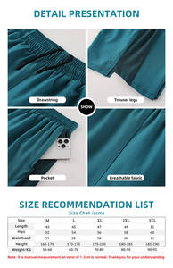 กางเกงขาสั้นกีฬาผ้าโพลีเอสเตอร์ผ้าสแปนเด็กซ์สำหรับผู้ชายกางเกงขาสั้นวิ่งโลโก้ออกแบบได้ตามต้องการ - Product Image 5