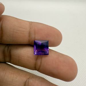 พลอยอเมทิสต์พลอยธรรมชาติรูปทรงสี่เหลี่ยมสำหรับทำเครื่องประดับทำหิน - Product Image 4