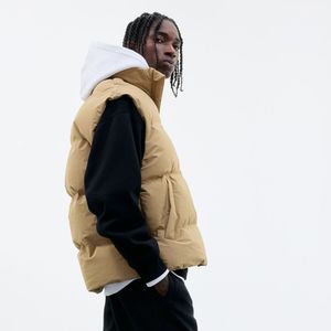 OEM vente en gros hommes gilet d'hiver confortable imperméable polaire tricotée pour l'extérieur randonnée trekking tenue décontracté durable plus chaud - Product Image 3