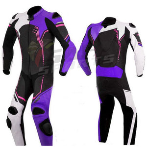 Combinaison de moto de course personnalisée pour hommes professionnels Nouveau style en cuir respirant de haute qualité avec caractéristiques réglables Vêtements de sport - Product Image 4