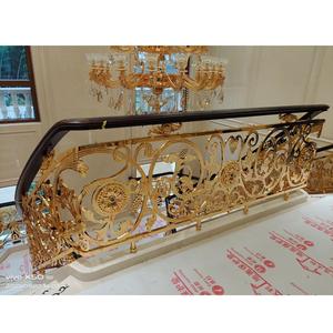 Barandillas de escalera de aluminio de alta calidad Diseño resistente al óxido para uso en interiores de estilo escandinavo - Product Image 4