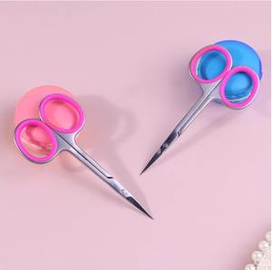 Ciseaux à cuticules de qualité supérieure en gros, étiquette privée, ciseaux à manucure incurvés extra-affûtés - Product Image 2