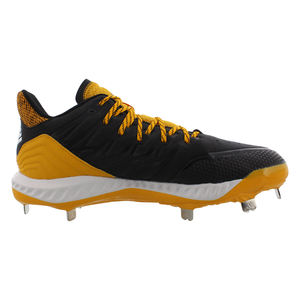 Chaussures Adidas Icon Bounce pour hommes Couleur : Noir/Blanc/Or Collegiate 100% authentiques - Product Image 2