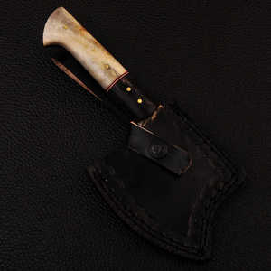 Couteau couperet personnalisé en acier damas de haute qualité couteau de chef fait main outil de cuisine de vente chaude - Product Image 4