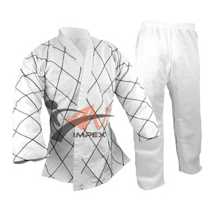 Alta calidad 100% algodón personalizado Jiu Jitsu y Judo uniforme logotipo profesional impreso venta al por mayor artes marciales desgaste Karate Kung Fu - Product Image 4