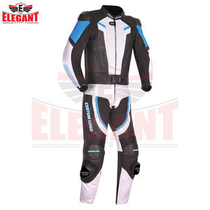 Combinaison de course moto unisexe 2026, homologuée CE, une pièce, en cuir de vache véritable, été, imperméable, respirante - Product Image 5