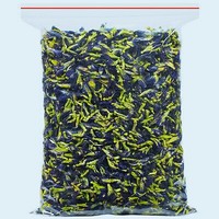 Blauwe vlindererwtenbloemen, natuurlijk gedroogd en geconserveerd voor Moederdag & Valentijnsdag