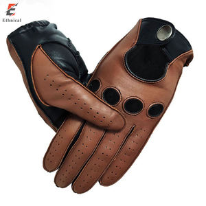 Custom Manufacturer's Full <b>Finger</b> Sheepskin Leather <b>Gloves</b> Fashionable Plain Design for Winter Sports Daily Cycling Outdoor Use - Product Image 5