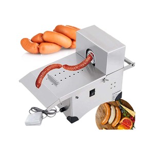Línea de producción eléctrica de tocino de alta velocidad, producto cárnico automático, cerdo, pescado, salchicha para perros calientes, máquina para hacer - Product Image 1