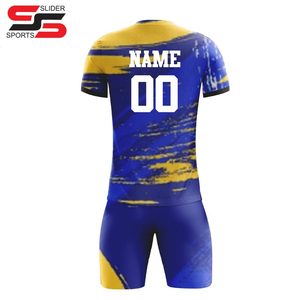Maillot de football personnalisé maillots de club de football à séchage rapide uniformes de vêtements de football maillots de football sublimés ensembles de football - Product Image 2