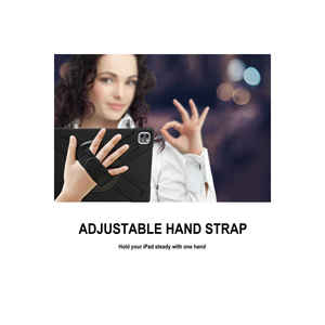 Étui de protection robuste Netzy SAFA Defender pour iPad Pro 12.9 2020 (4ème génération) et iPad Mini 5 Noir en TPU et PC - Product Image 6