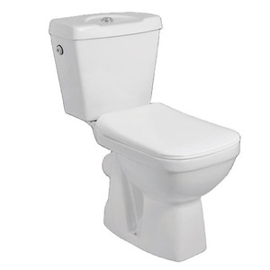 Chaozhou Sanitary Ware Factory's Two Piece P-Trap Juego de lavabo para inodoro Tanque oculto Asiento de WC Venta al por mayor-Soluciones de baño para - Product Image 2