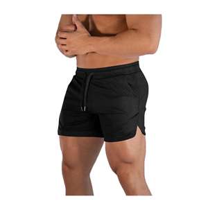 OEM Mid Waist <b>Men's</b> Fitness Sports Training Running <b>Shorts</b> Cotton Sport Pants Eco-Friendly Washed Decoration Casual XS Size - Product Image 5