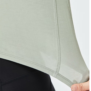 Breathable womens yoga <b>tops</b> custom gym workout wear oem fitness clothing with private label branding and logo customization - Product Image 6